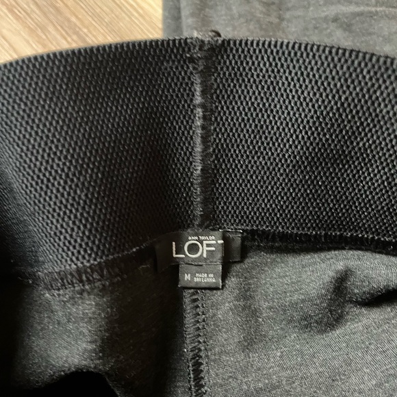 Quality riding style grey leggings. High waist flattering fit. Size M. - Picture 5 of 5